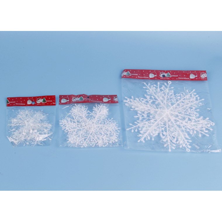 Christmas Snowflakes Confetti Xmas Tree Ornaments Christmas Decorations for Home Winter Party Cake Decor Supplies