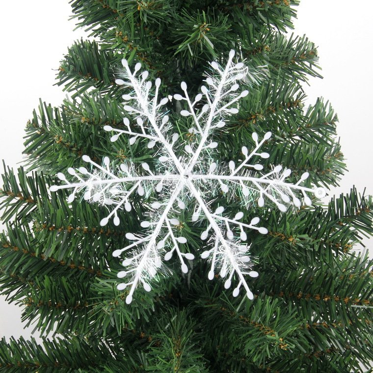 Christmas Snowflakes Confetti Xmas Tree Ornaments Christmas Decorations for Home Winter Party Cake Decor Supplies