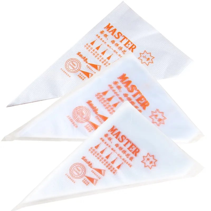 TX 100pcs/bag Disposable Food Grade Piping Bags Icing Fondant Cake Cream Decoration Pastry Bag