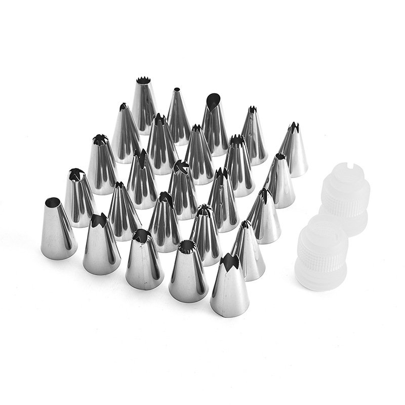 38 Stainless Steel Frosting Icing Tips Cake Decorating Supplies Kit Piping Bags Tips