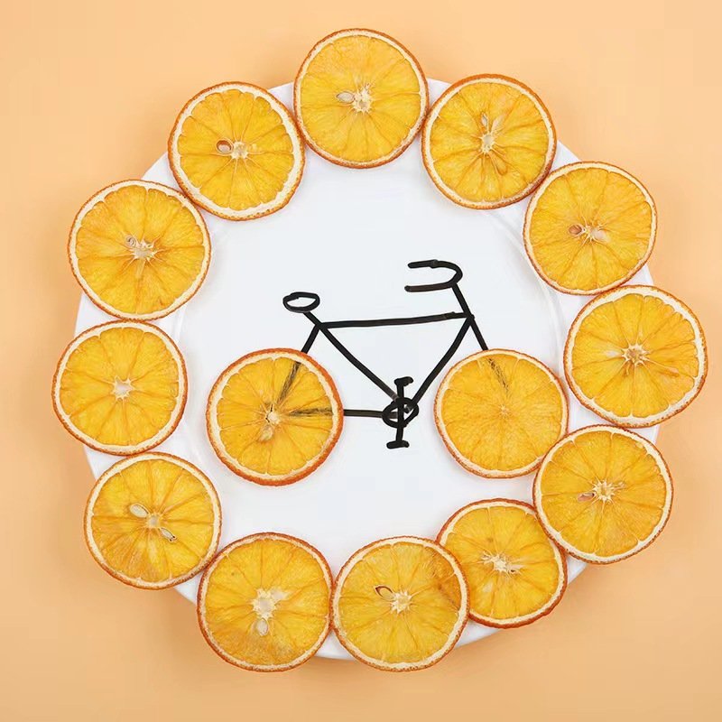 2023 new idea natural dried orange slices for cake topper acrylic happy birthday cake topper cake decorating supplies