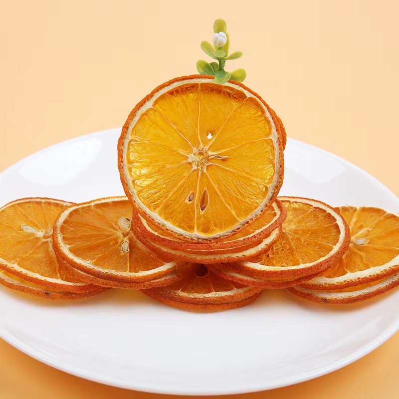 2023 new idea natural dried orange slices for cake topper acrylic happy birthday cake topper cake decorating supplies