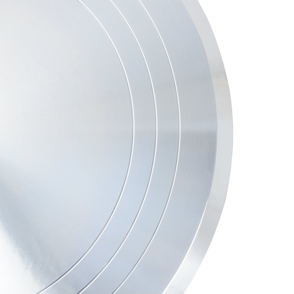 Wholesale Premium Non-slip 12-inch Aluminium Alloy Black Base Rotating Revolving cake plate With Non-slip Rubber Bottom