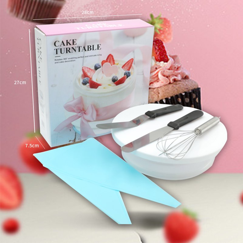 New Bakeware Cake Tools Box And Accessories Complete Baking Set Bakery For Decoration Decorating Design Tool Supplies Kit