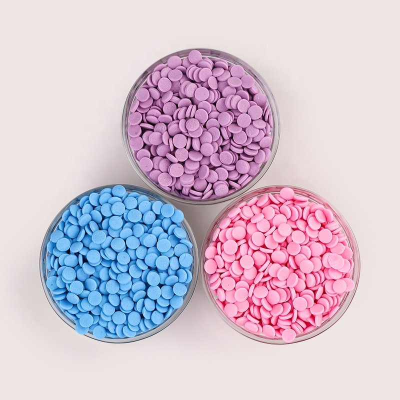 KOSHER 100% Natural Color Blue Edible Round Confetti Sprinkles Cake Sprinkles Comestibles Supplies for Cakes Cookies Decorations