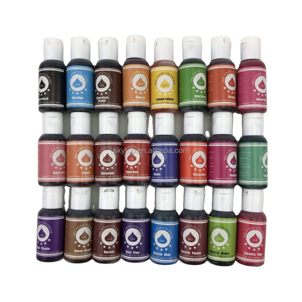 Food Coloring Gel Edible High Quality for Cake Decoration Supplies Cake Tools
