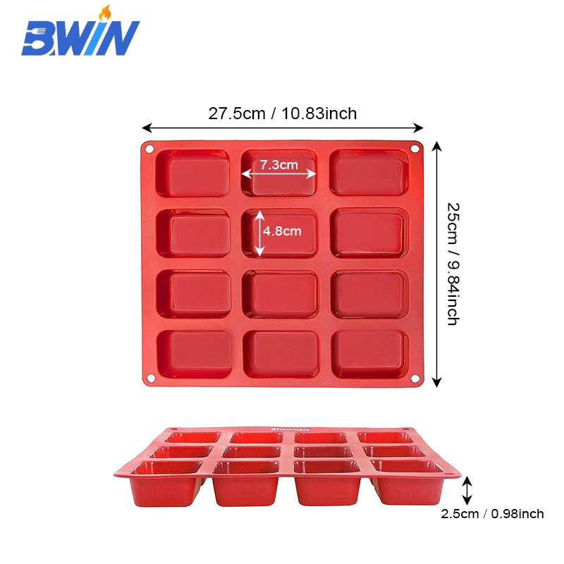 Eco-friendly Silicone Cake Mold Bread Silicone Baking Mold Cake Spiral Baking Pan DIY Kitchenware Baking Muffin Cake Pan