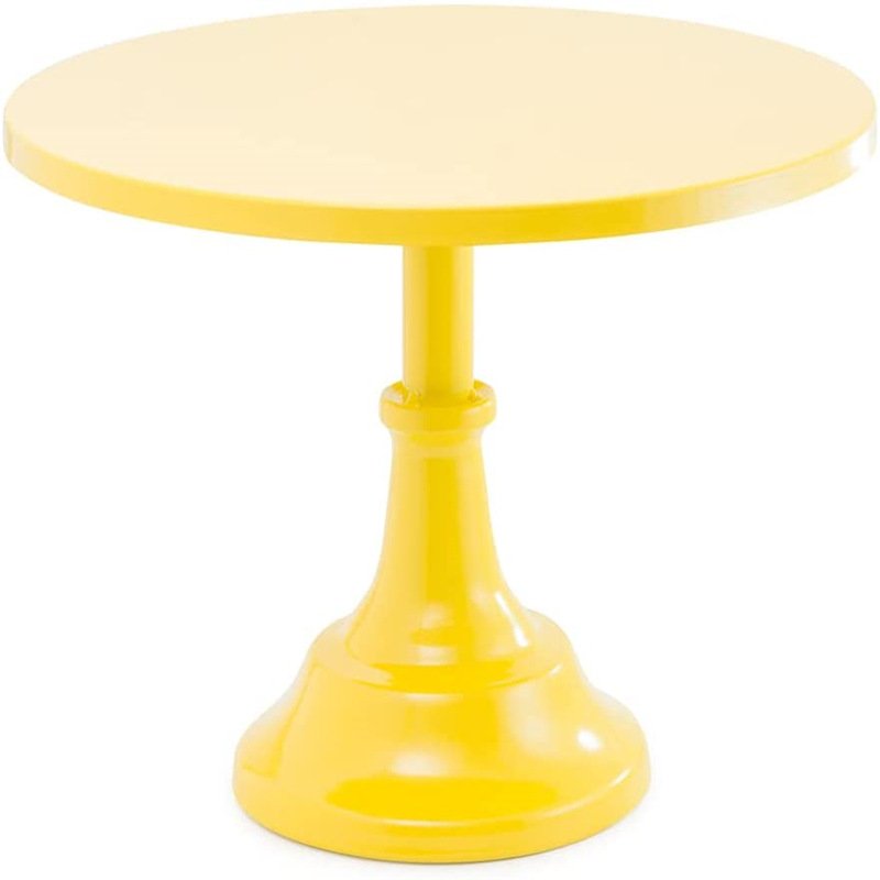 Factory Supply Custom Hotel Birthday Party Cake Plates White Porcelain cake stands for wedding cakes
