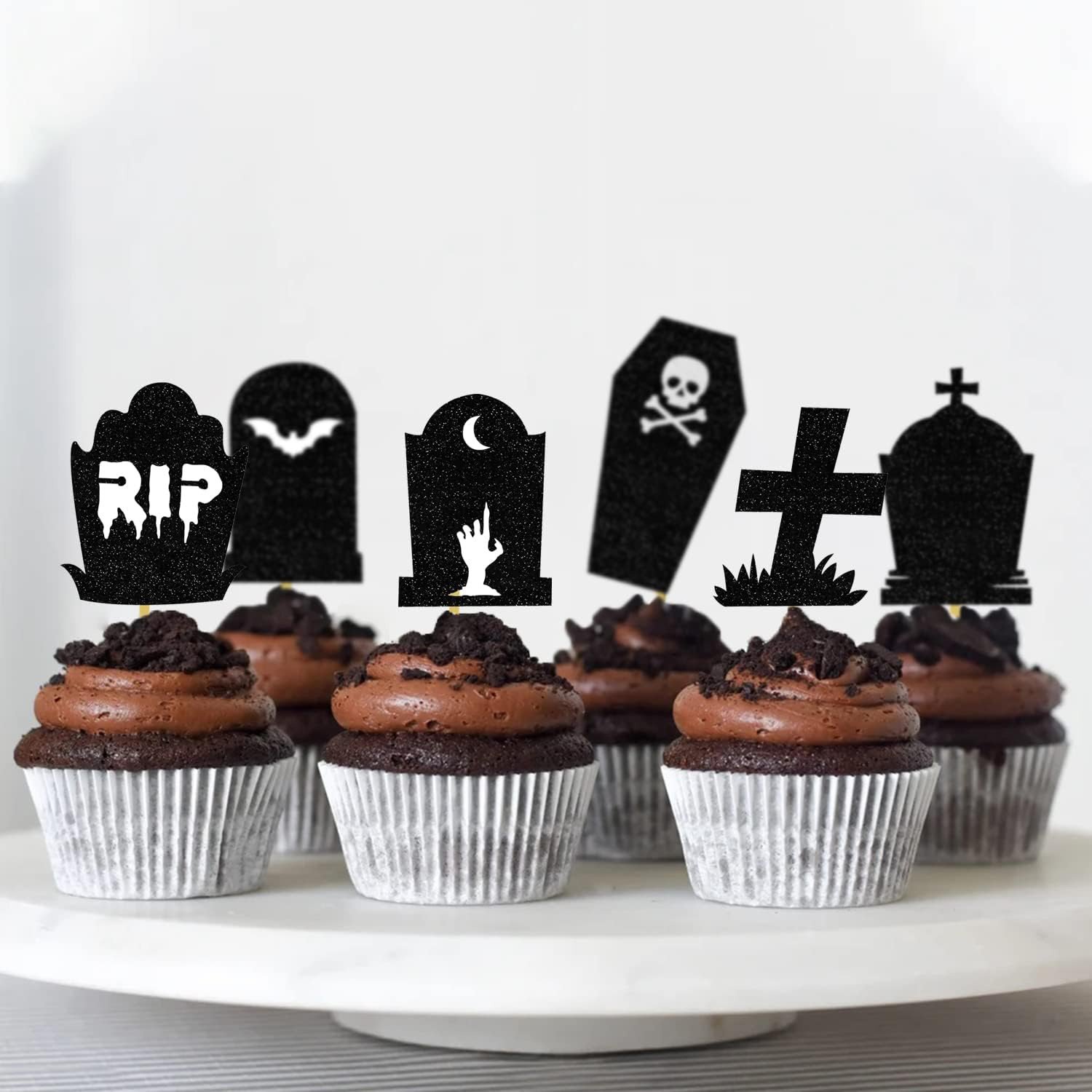 2024 New Novelties halloween birthday party cake topper Cake Insert Card All Saints' Day Supplies halloween cake topper