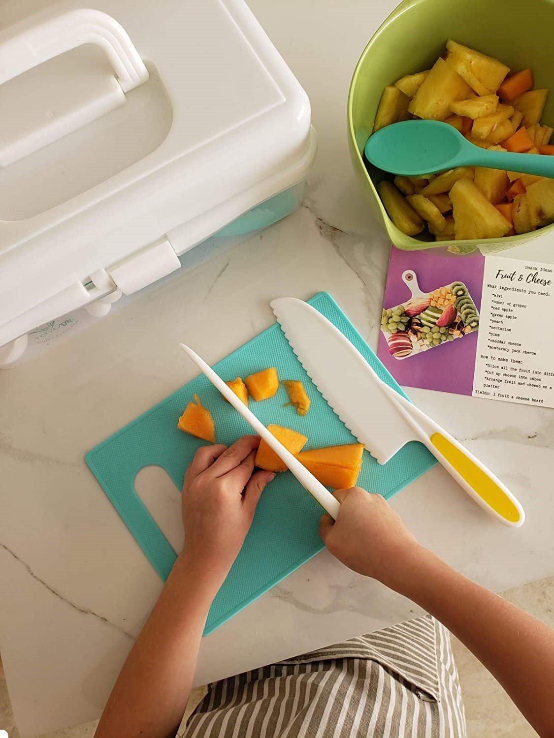 2024 new 27 pcs set Kitchen Children's Cooking Baking Gifts suit Supplies Children's Baking suit Kitchenware 27 Piece Set