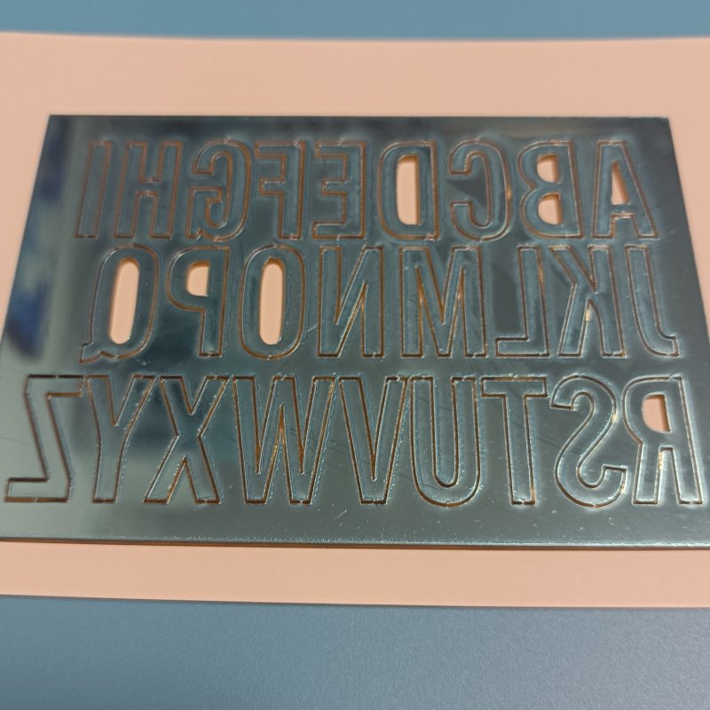 New arrival Mirror A-Z Alphabet gold sticker set acrylic cake topper for Various Party Decor Pastry Cookies Topper Decoration