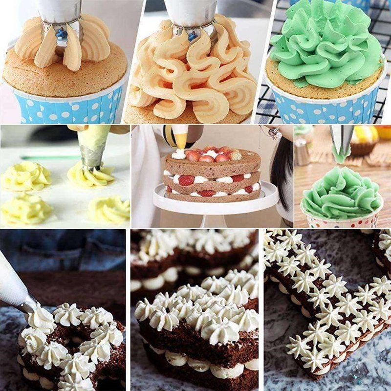 Online Hot Sale Stainless Steel Cake Framing Decoration Nozzle Tool Cake Decoration Supplies