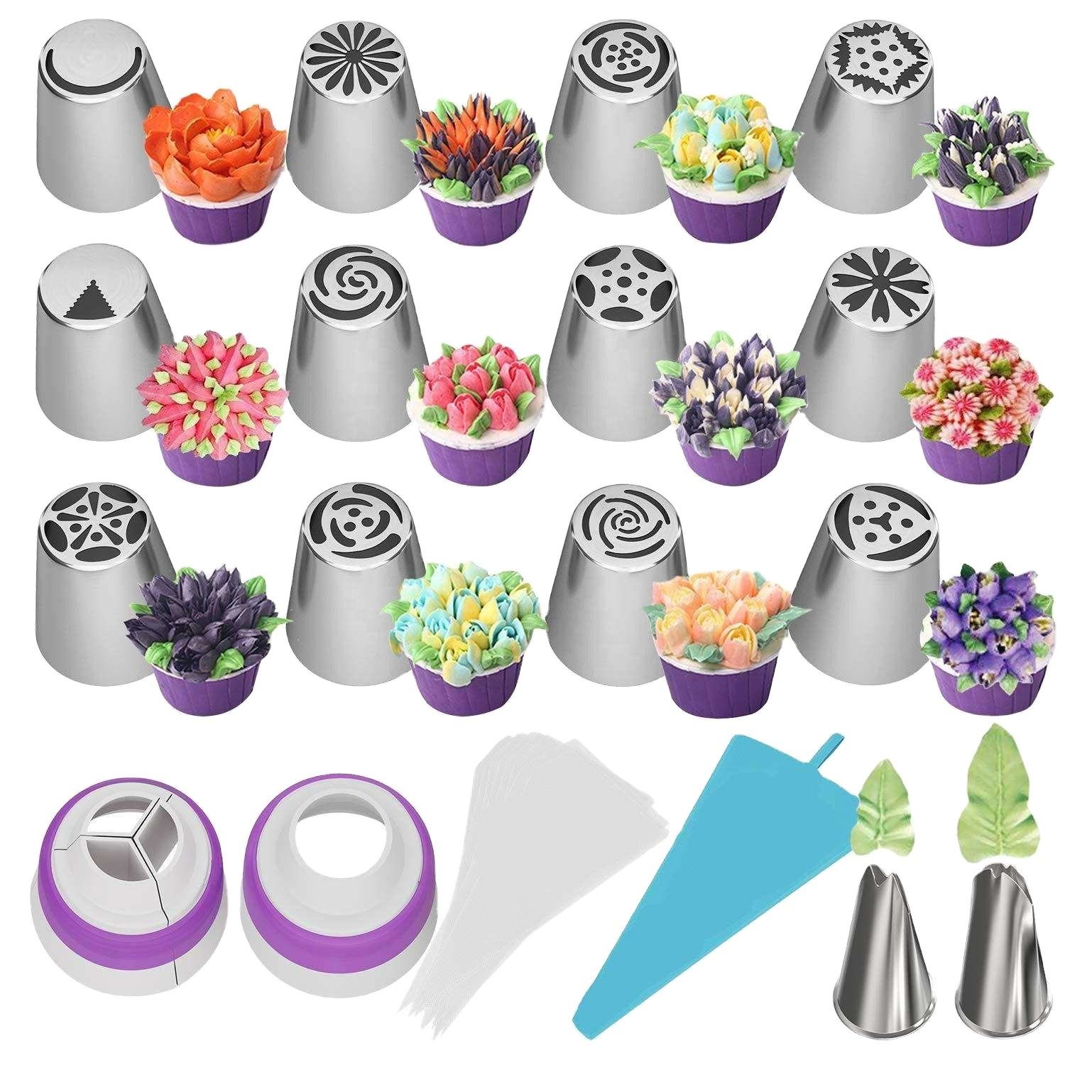 Online Hot Sale Stainless Steel Cake Framing Decoration Nozzle Tool Cake Decoration Supplies