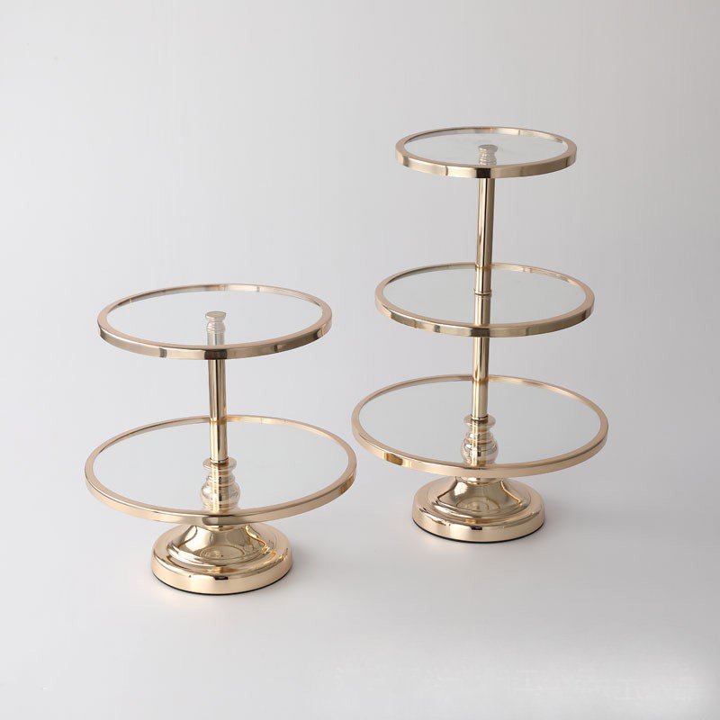 Wedding Metal Cake Stand Plate