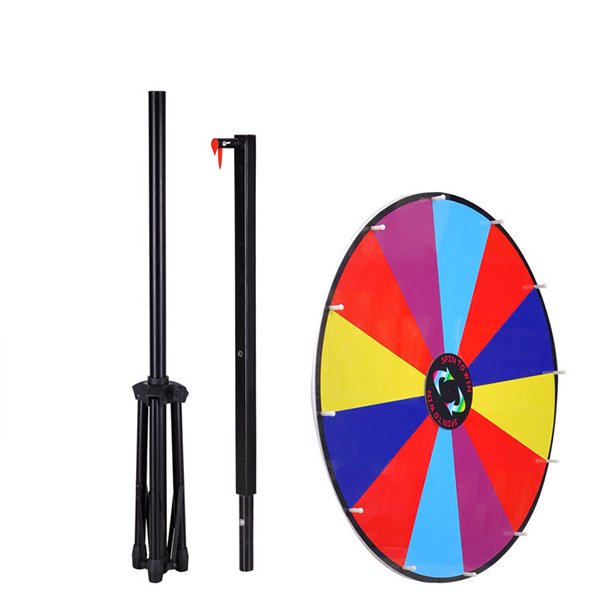 other party supplies 24/30 inch Manufacturer Sales Activity Game Prize Wheel Of Fortune Spinning Prize Wheel