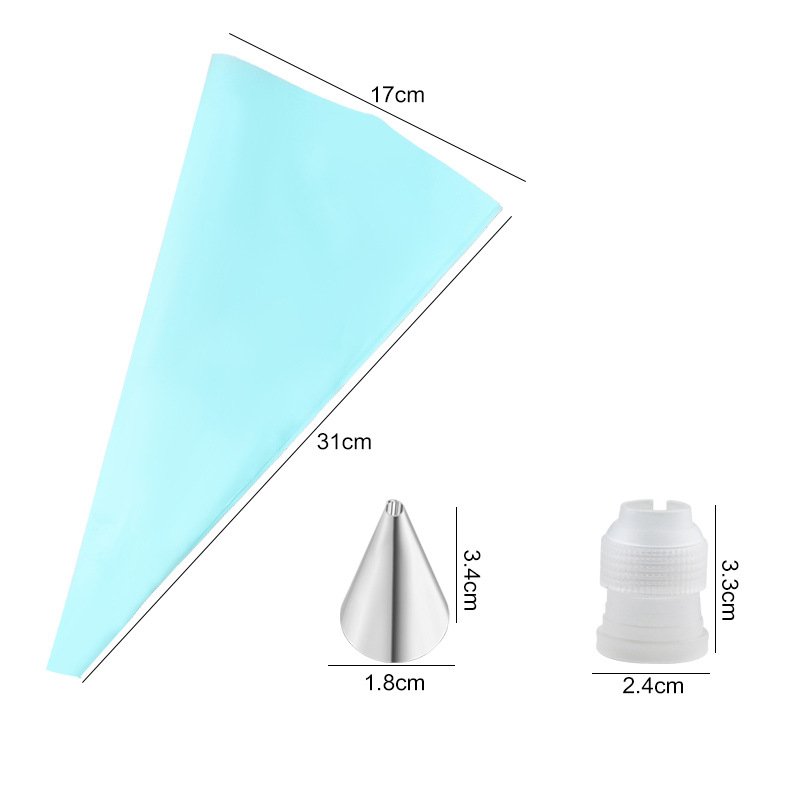 32 PCS Baking Supplies Cupcake Icing Tips Pastry Piping Bag Cake Decorating Supplies Kit