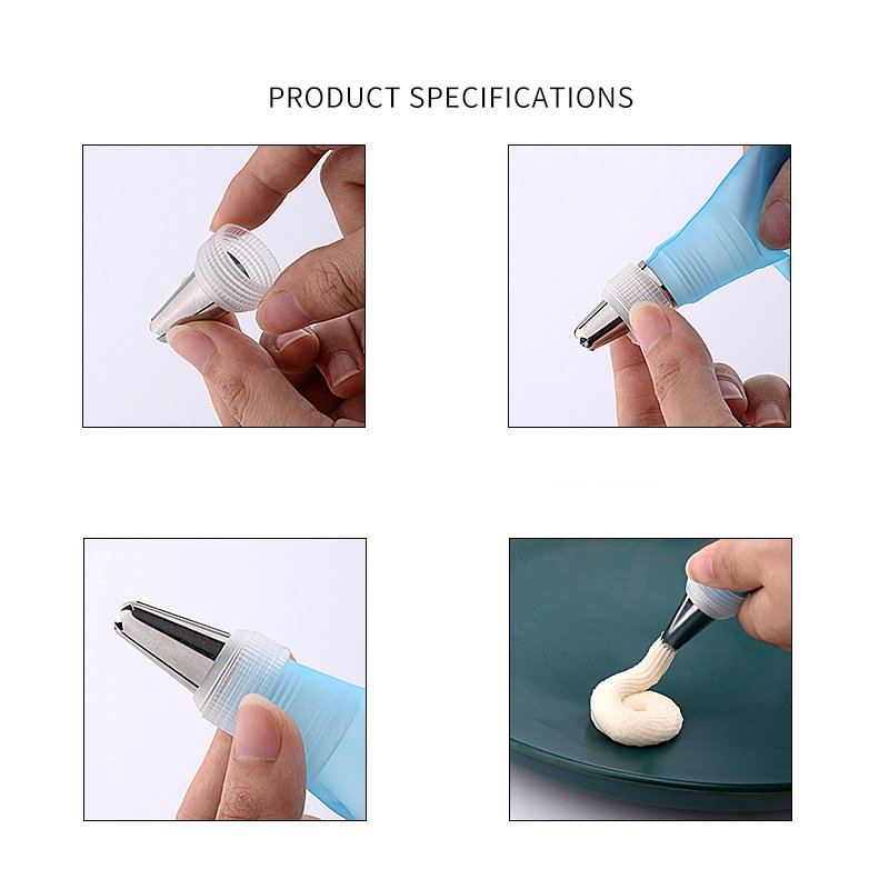 32 PCS Baking Supplies Cupcake Icing Tips Pastry Piping Bag Cake Decorating Supplies Kit