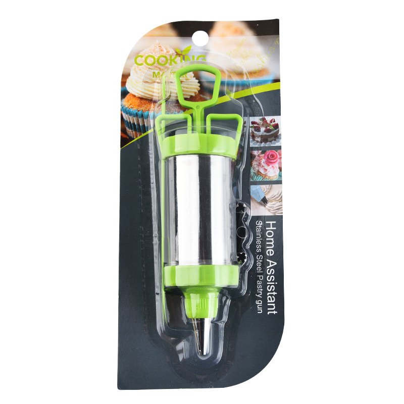 Wideal OEM Piping Gun Set Cream Scraper Nozzle DIY Decorating Cake Tools Baking Supplies