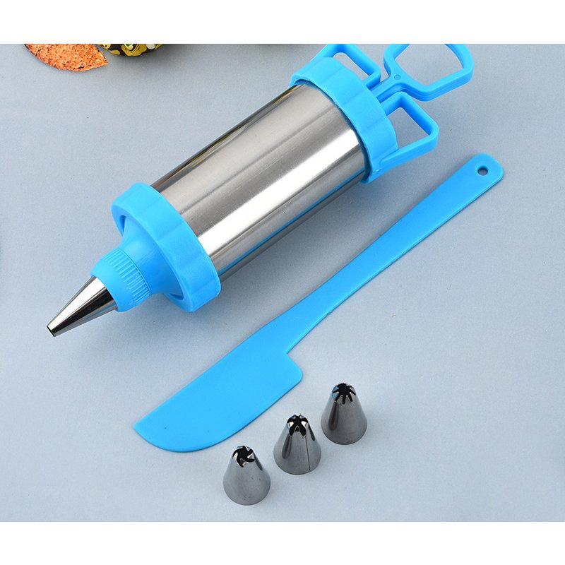 Wideal OEM Piping Gun Set Cream Scraper Nozzle DIY Decorating Cake Tools Baking Supplies