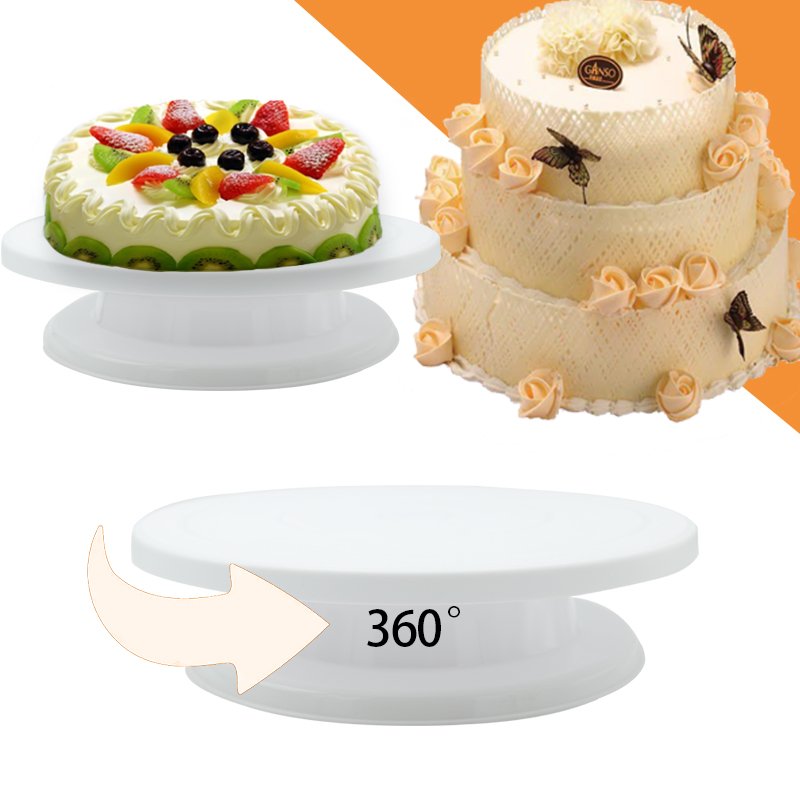 Rotating Cake Stand Cake Decorating Kit Cake Tools With Turntable Pastry Nozzles Tools Accessories Baking Supplies