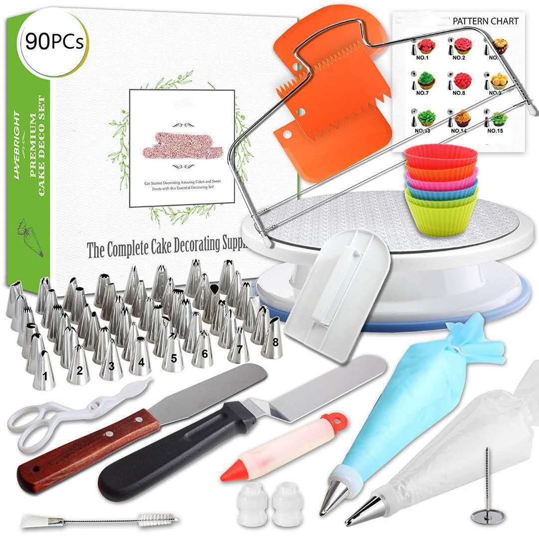 Custom baking equipment tools bases turntable accessories cake decorating supplies stand cake tools