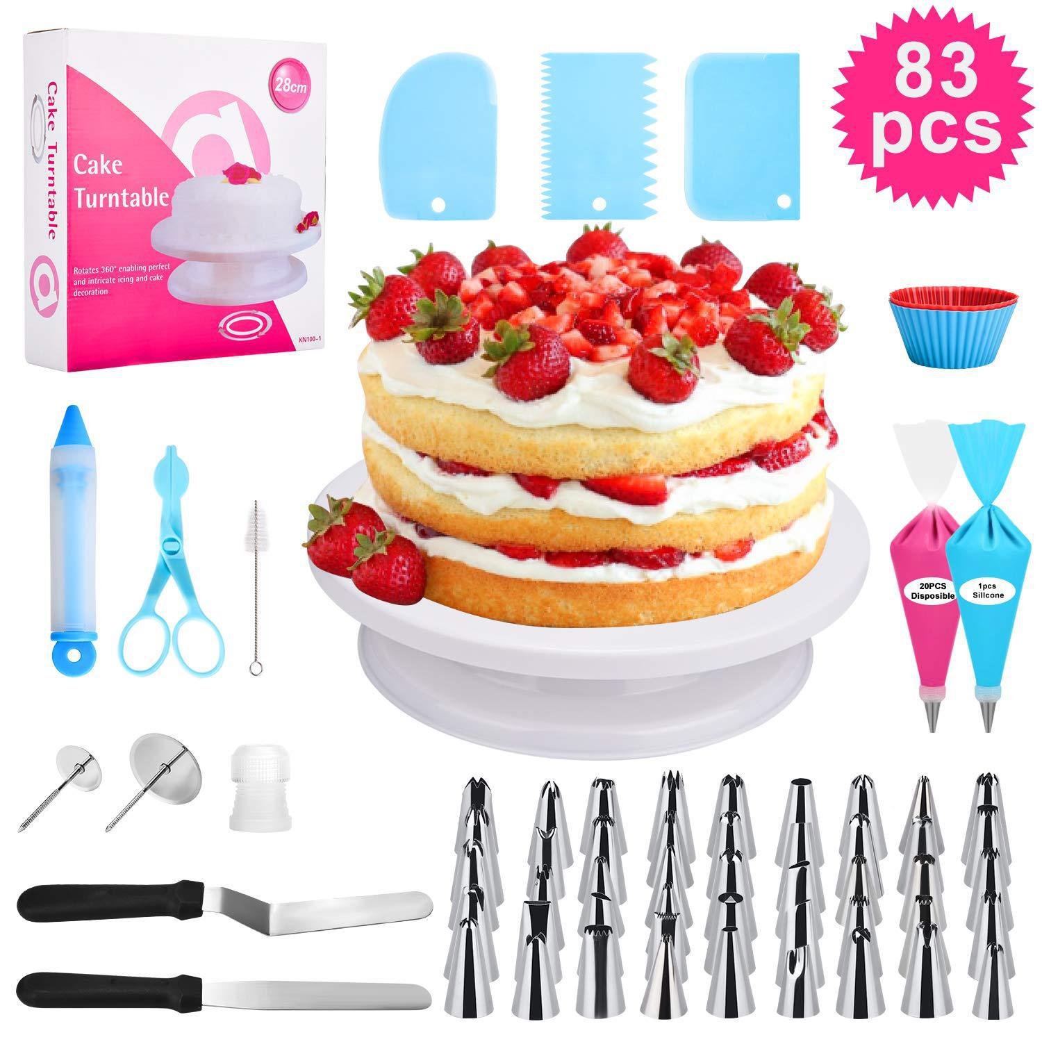 Custom baking equipment tools bases turntable accessories cake decorating supplies stand cake tools