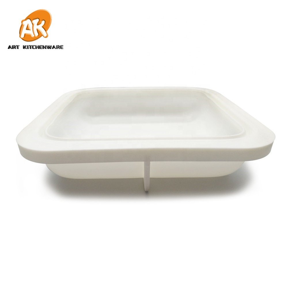 AK Square Silicone Mousse Cake Molds for Bakery Kitchenware French Desssert Mold Pastry Baking Tools MC-95