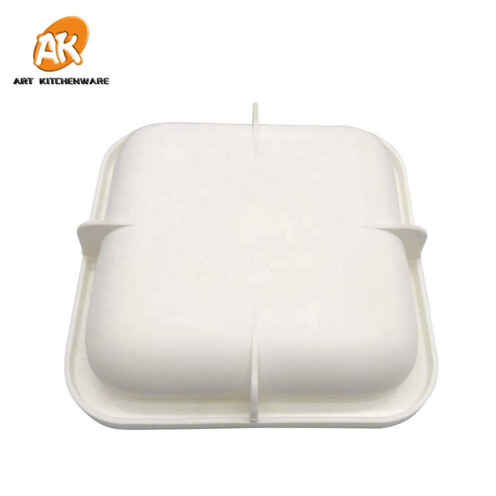 AK Square Silicone Mousse Cake Molds for Bakery Kitchenware French Desssert Mold Pastry Baking Tools MC-95