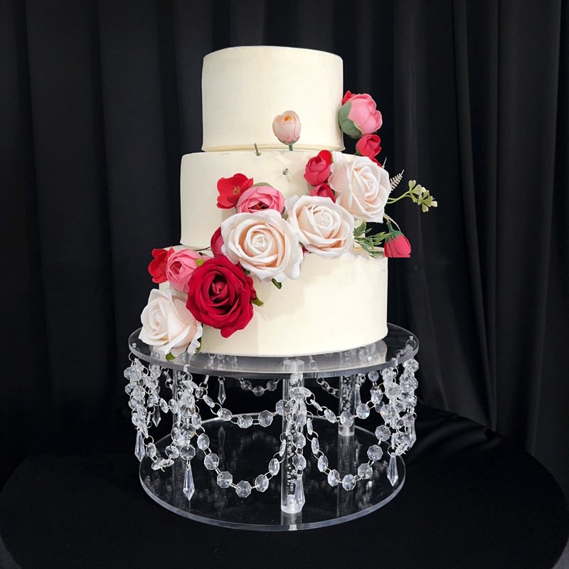 20cm/25cm/32cm Set Acrylic Cake Separator Cake Spacers Acrylic Cake Stand Set For Wedding Props Birthday Decoration