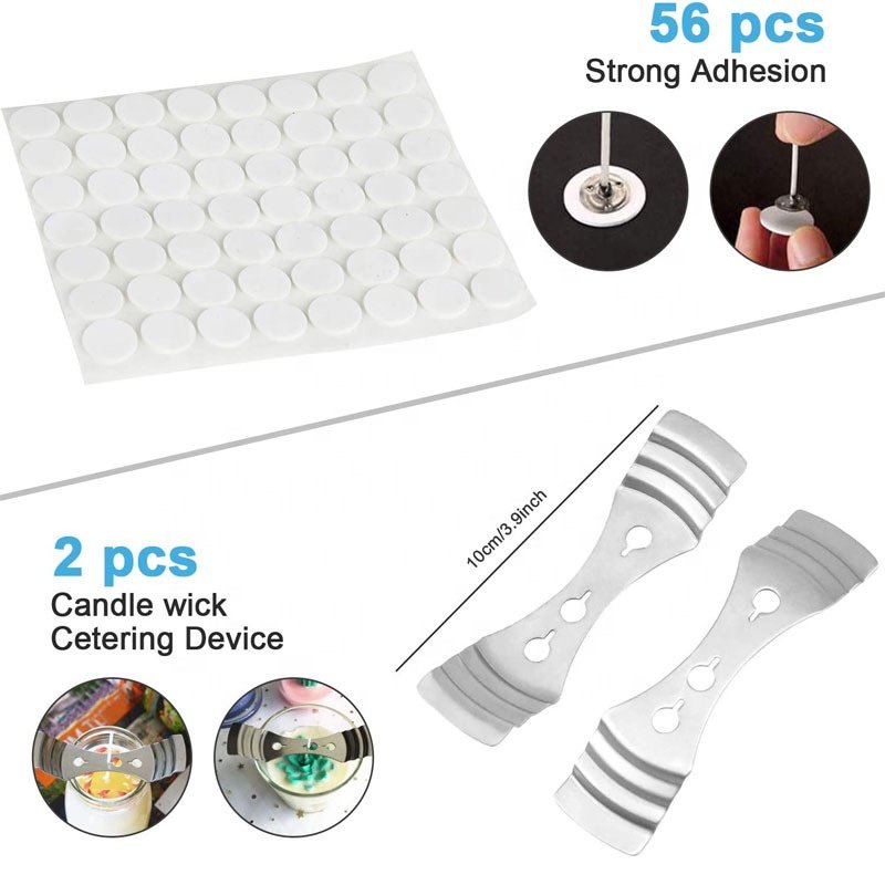 DIY Candle Crafting Tool Kit,DIY Candles Craft Tools Wick Candle Making Tool Suitable for Beginner Molde de silicona para velas