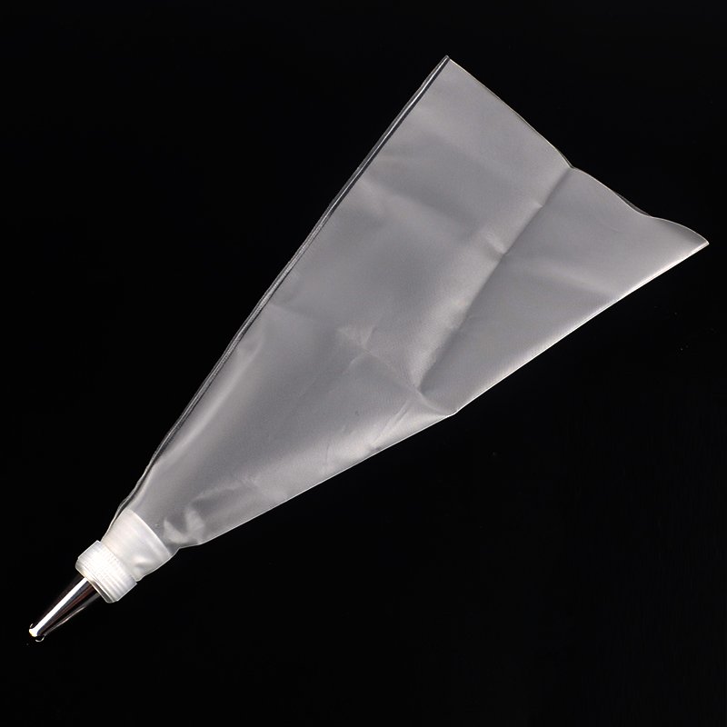 9pcs DIY Baking Cream Decorating Supplies Reusable Stainless Steel Spout Silicone Pastry Bags Set in Box Cake Decorating Tools