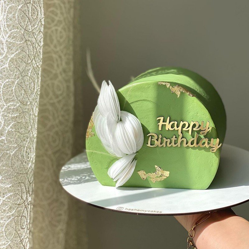 Cake decorating supplies for sale Happy Birthday cake side acrylic decorative butterfly cake plugin