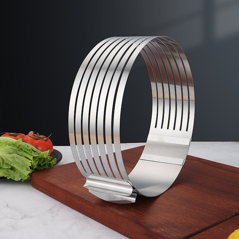 High Quality Stainless Steel Adjustable Cake Mousse Mould Cake Baking Cake Decor Mold Pastry Ring