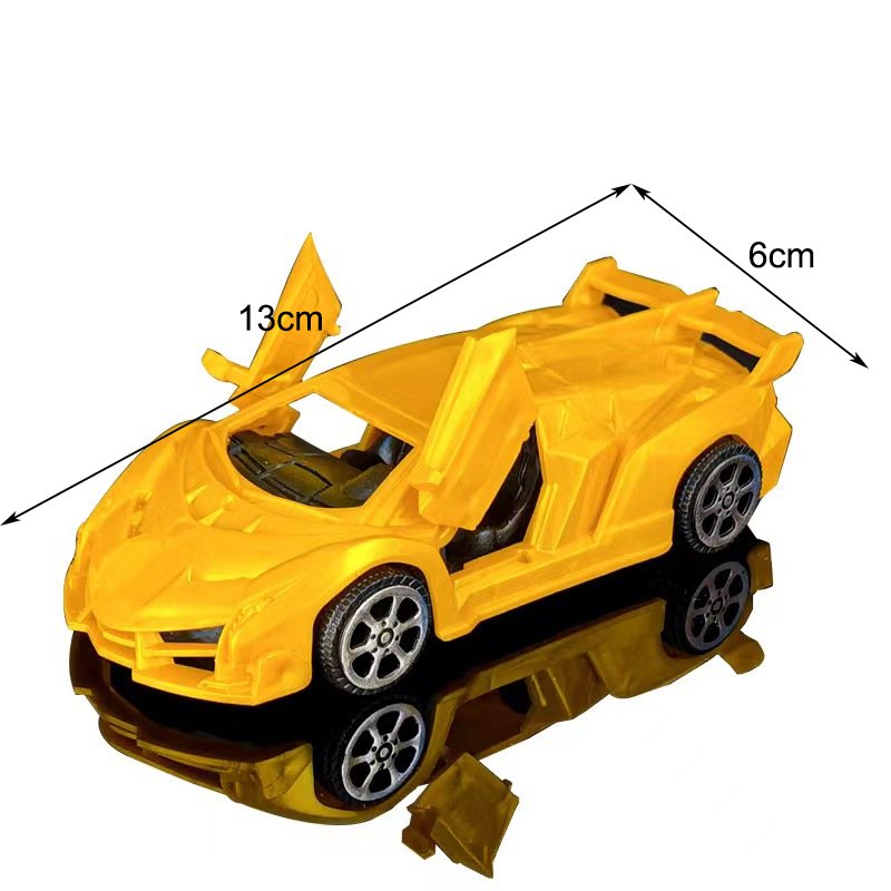 new arrival 1pcs Plastic simulation double door sports car cake decoration for Father's Day cake and boy's cake