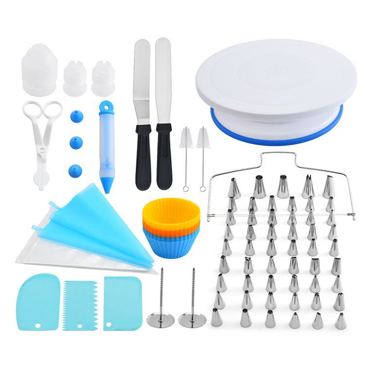 Baking Tool Accessories Cake Making Tools Set Turntable Stand Equipment Cake Decorating Supplies Kit