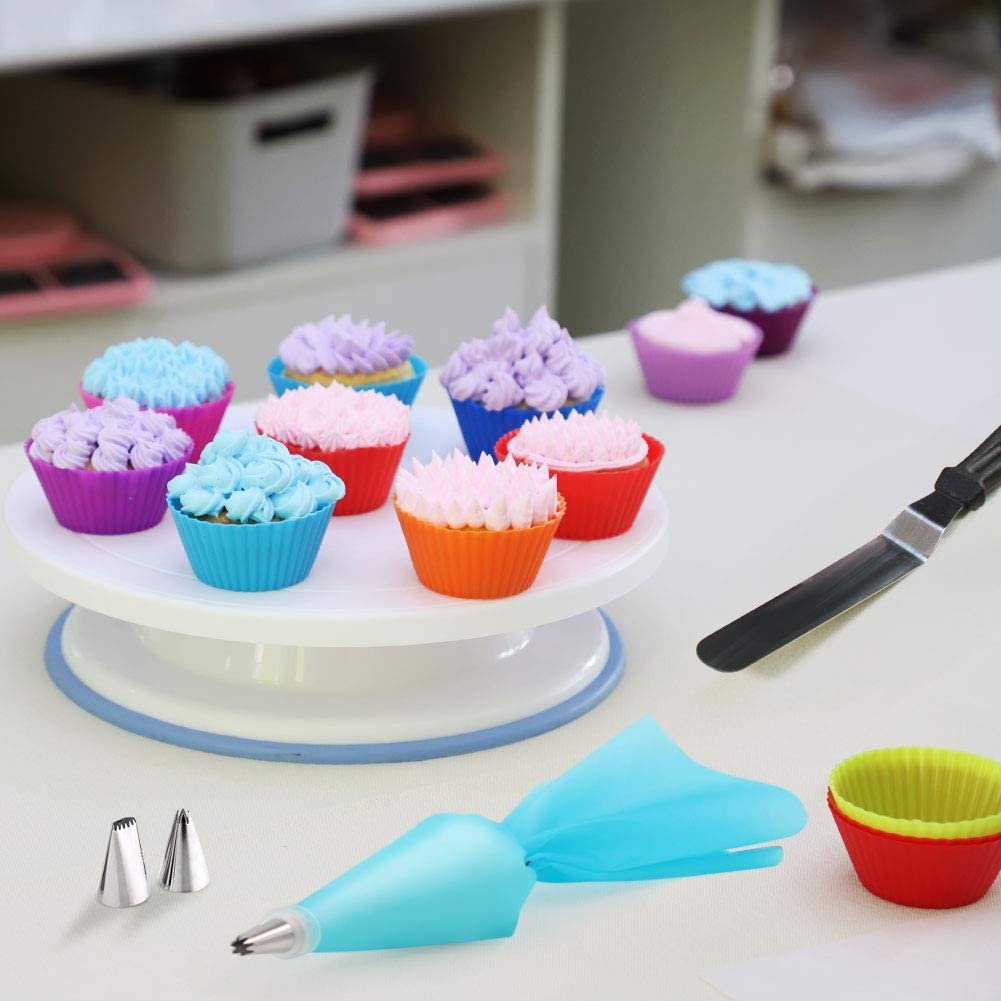 Baking Tool Accessories Cake Making Tools Set Turntable Stand Equipment Cake Decorating Supplies Kit