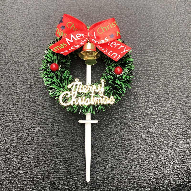 Longstar Wholesale Cake Topper Christmas Cakes Decorations Cake Decoration Accessories for Birthday Party holiday Supplies