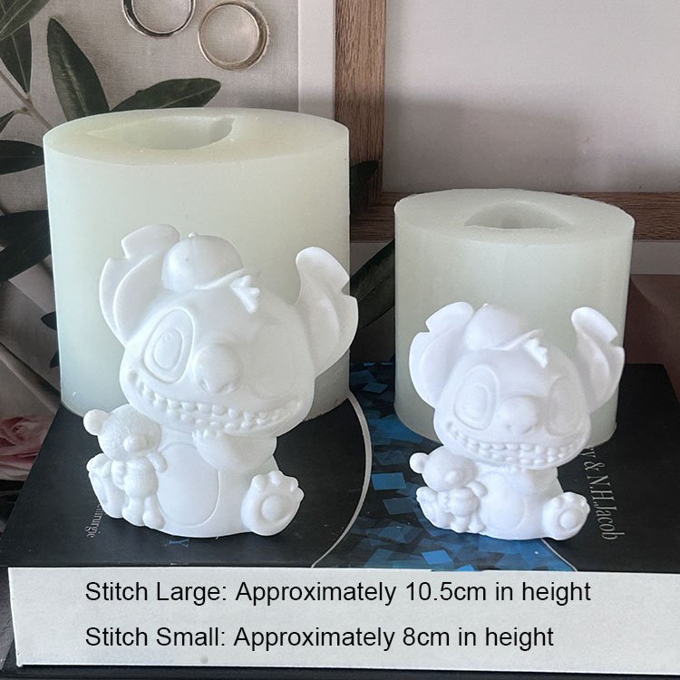 Three-Dimensional Cartoon Character Silicone Mold Handmade DIY Car Scented Candle Plaster Doll Diffuser Stone Table Decor Molds
