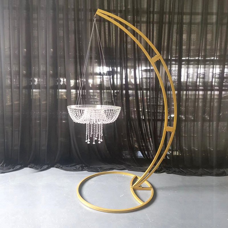 Wedding decorations Hanging crystal cake stand wedding acrylic cake table