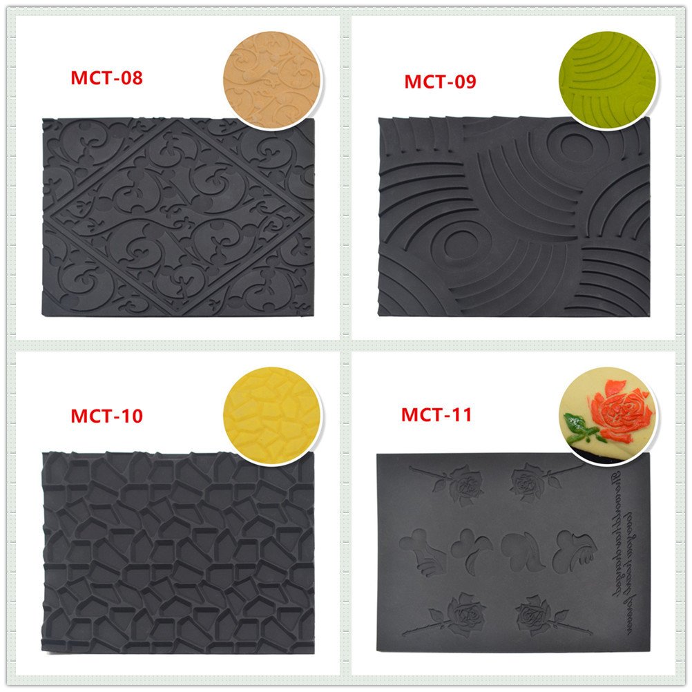 Early Riser Silicone Lace Fondant Mat Swiss Roll Cake decoration Texture Mats Baking Supplies Cake Mold