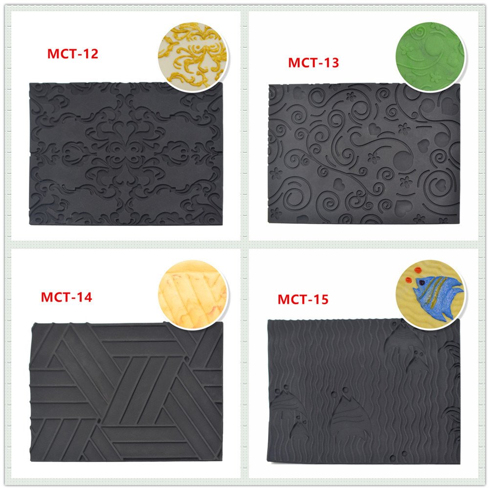 Early Riser Silicone Lace Fondant Mat Swiss Roll Cake decoration Texture Mats Baking Supplies Cake Mold