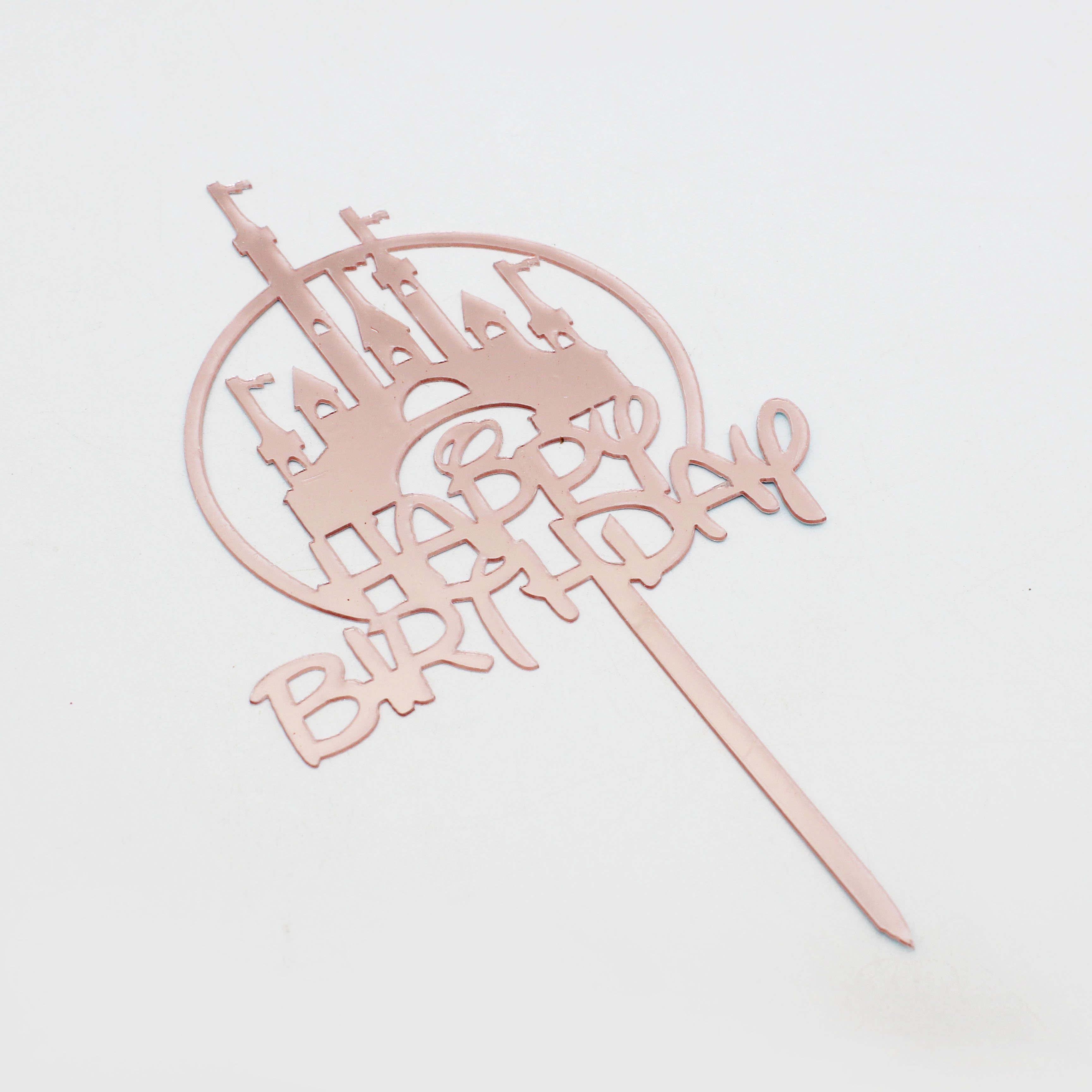 Ychon factory direct wholesale cake toppers topper 10 pieces packing acrylic cake toppers cupcake cheap decorations