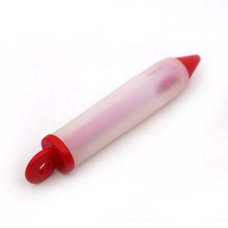 Silicone Dessert Decorating Cake Decorating Pens Kit Cake Decorating Syringe Cylinder For Chocolate Jam Lettering Drawing Cream