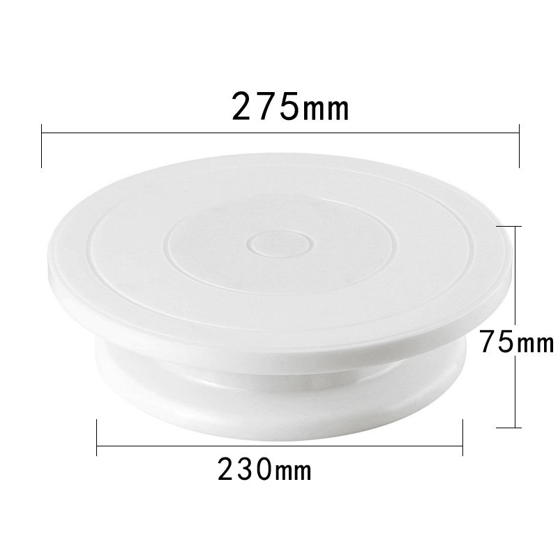 Wholesale hot selling customized Cake turntable with non-slip decorating table Cake table Cake decorating turntable