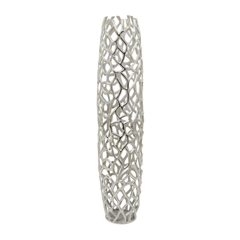 Keyhole Silver Vase Aluminium Silver Vases For Wedding Centerpieces Different Shaped Vase For Decoration Home And Garden Product