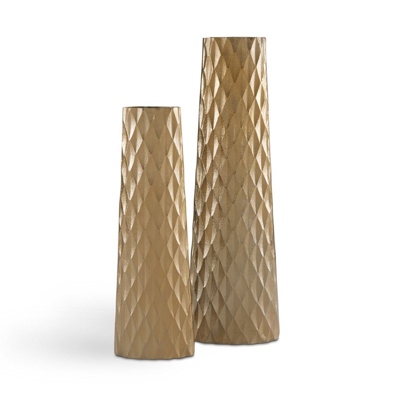 Keyhole Silver Vase Aluminium Silver Vases For Wedding Centerpieces Different Shaped Vase For Decoration Home And Garden Product