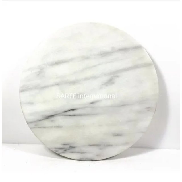 Marble Circle Cake Stand - Elegant Cake Plate for Home and Kitchen - Handcrafted in India - Best Price on Alibaba