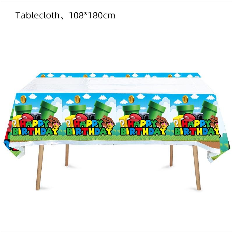 theme decoration birthday flag pulling balloon size cutlery party supplies