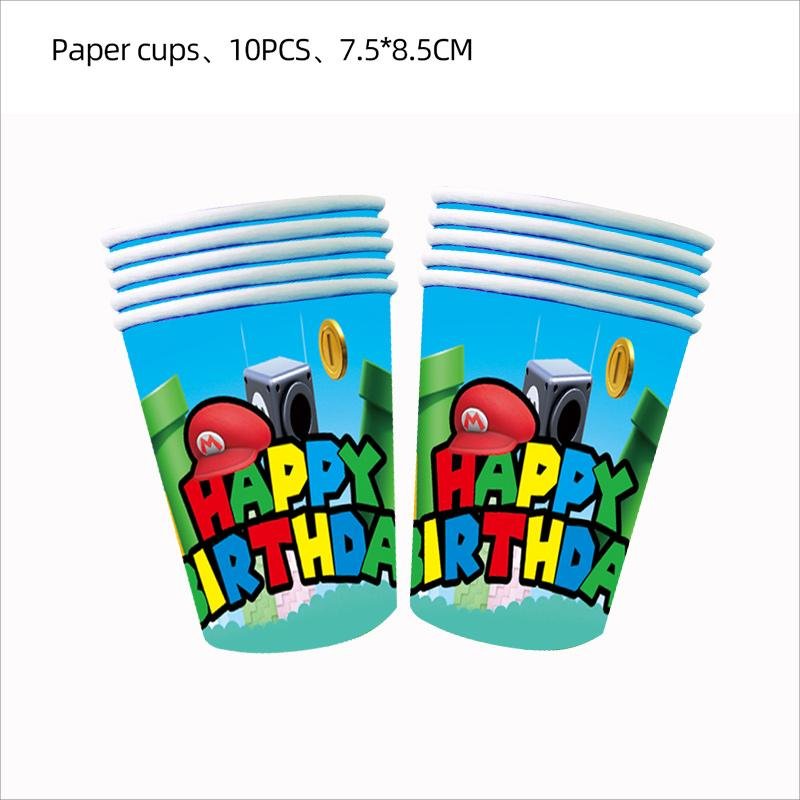theme decoration birthday flag pulling balloon size cutlery party supplies