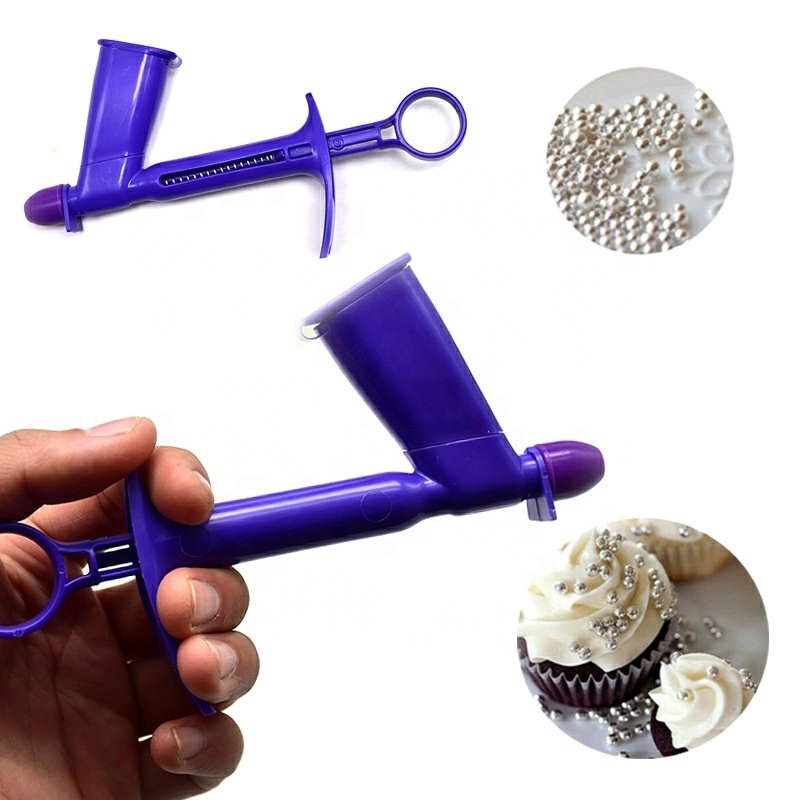 Baking Supplies 4 Piece Set Cake Pearl Applicator Cake Decorating Tool Cake Decorating Gun